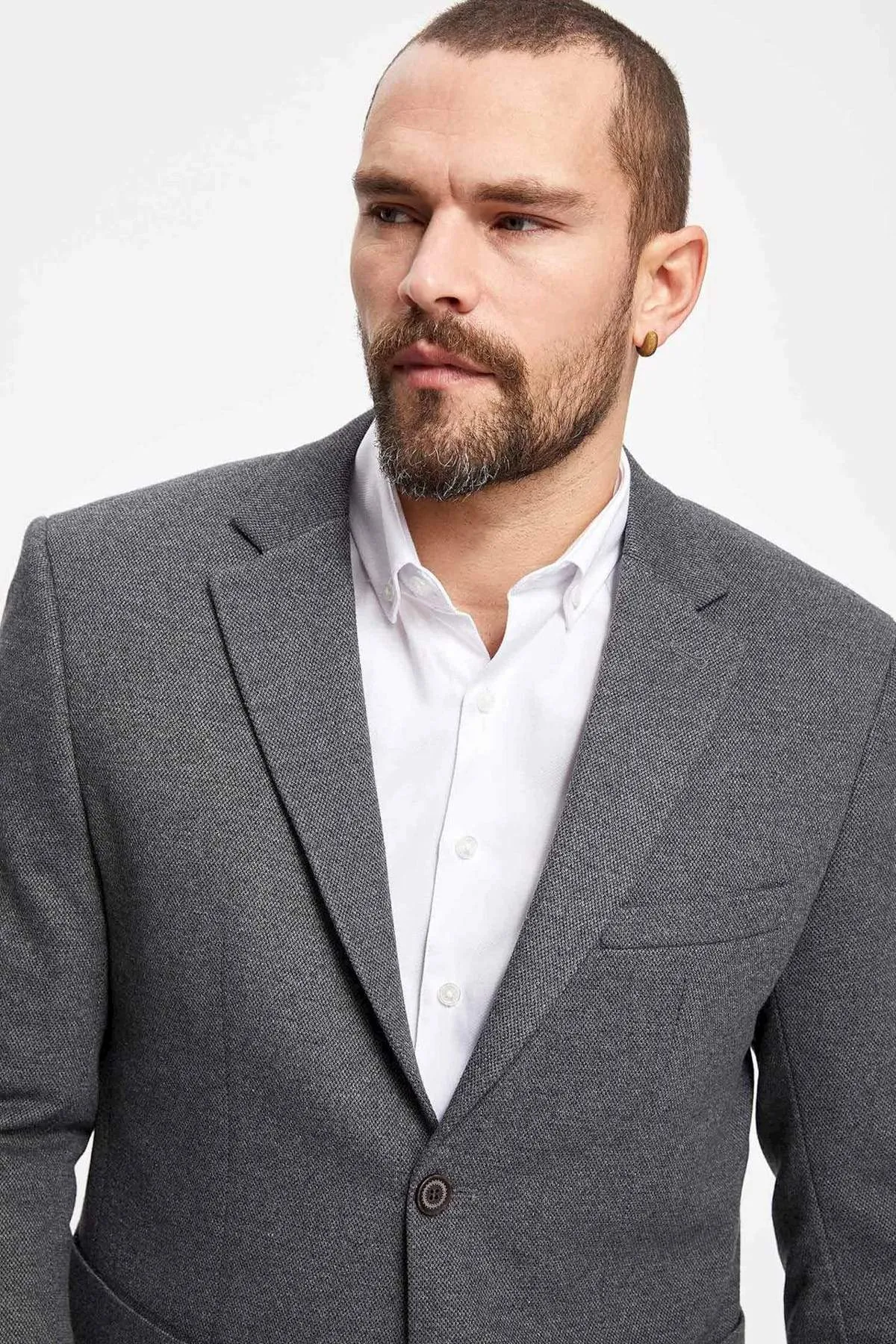 11750 Grey Mens Blazer Jacket