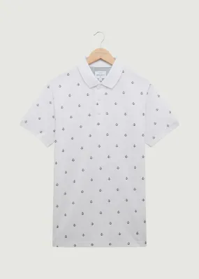 Ahoy Polo Shirt - White