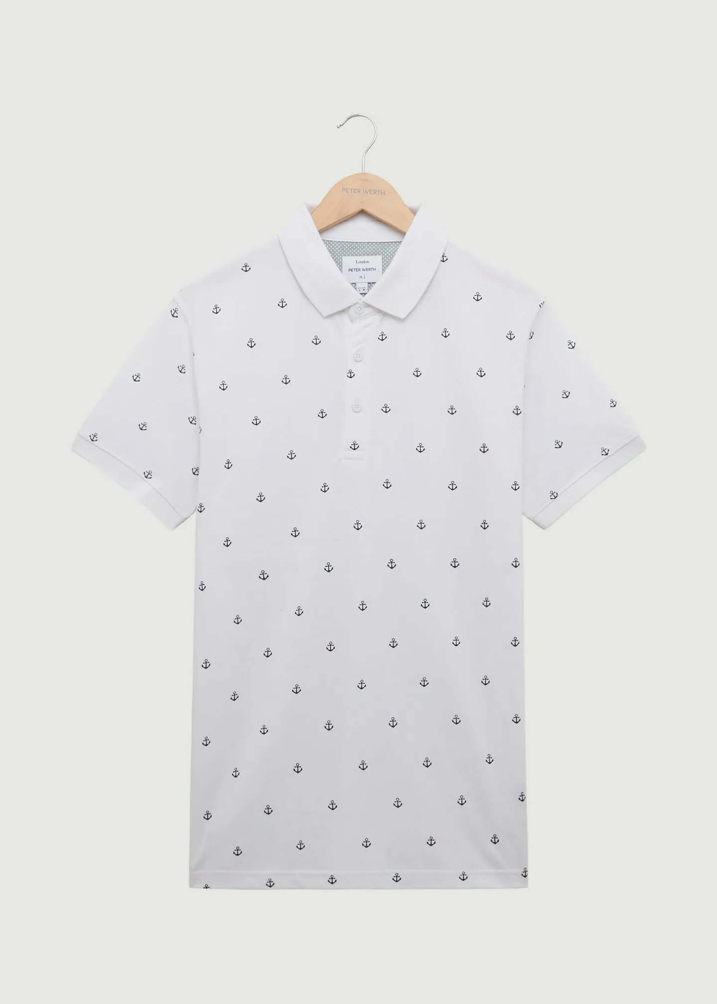 Ahoy Polo Shirt - White