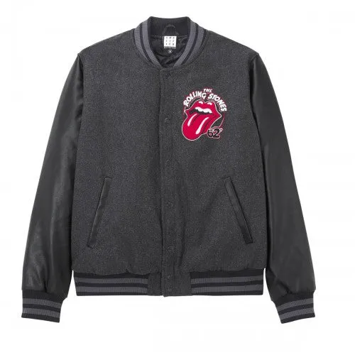 Amplified Unisex Adult The Rolling Stones Varsity Jacket