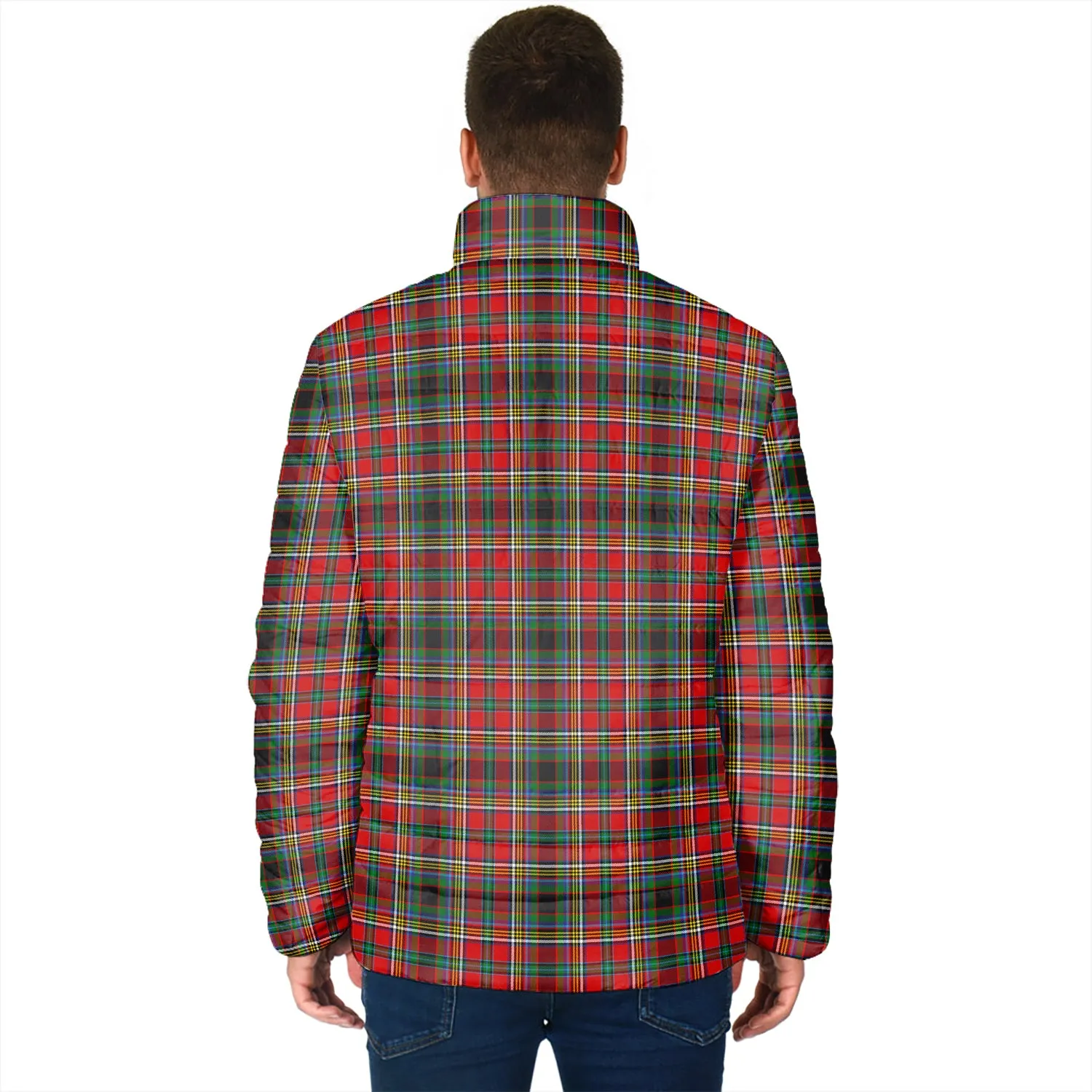 Anderson of Arbrake Tartan Padded Jacket with Family Crest