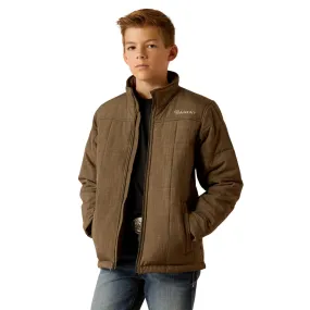 Ariat Youth Boy's Crius Crocodile Brown Insulated Jacket 10051983