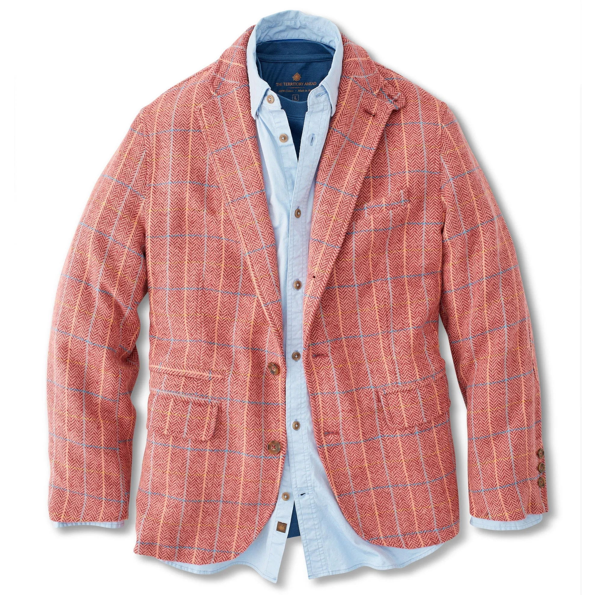 Back East Herringbone Blazer - Short