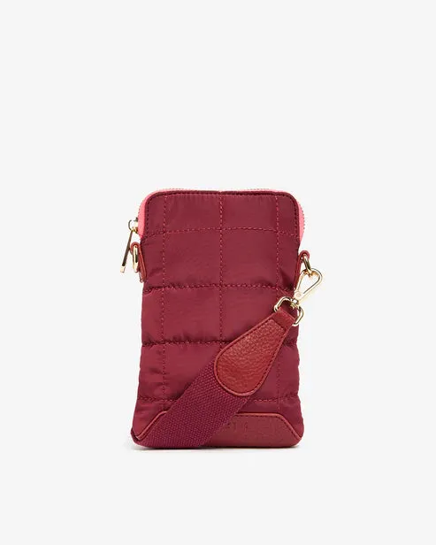 BAKER PHONE BAG | Burgundy