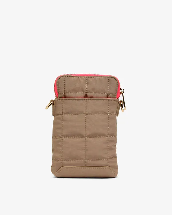 BAKER PHONE BAG | Taupe