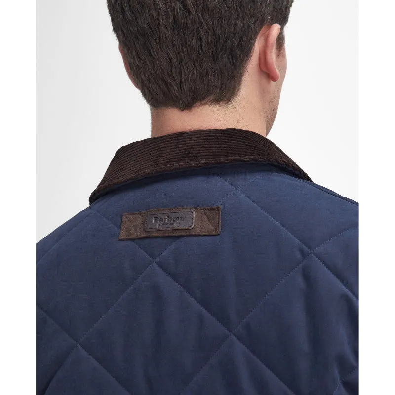 Barbour Country Liddesdale Quilted Mens Jacket - Navy