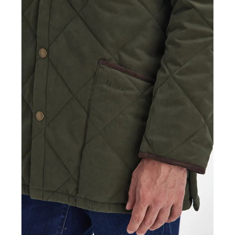 Barbour Country Liddesdale Quilted Mens Jacket - Olive