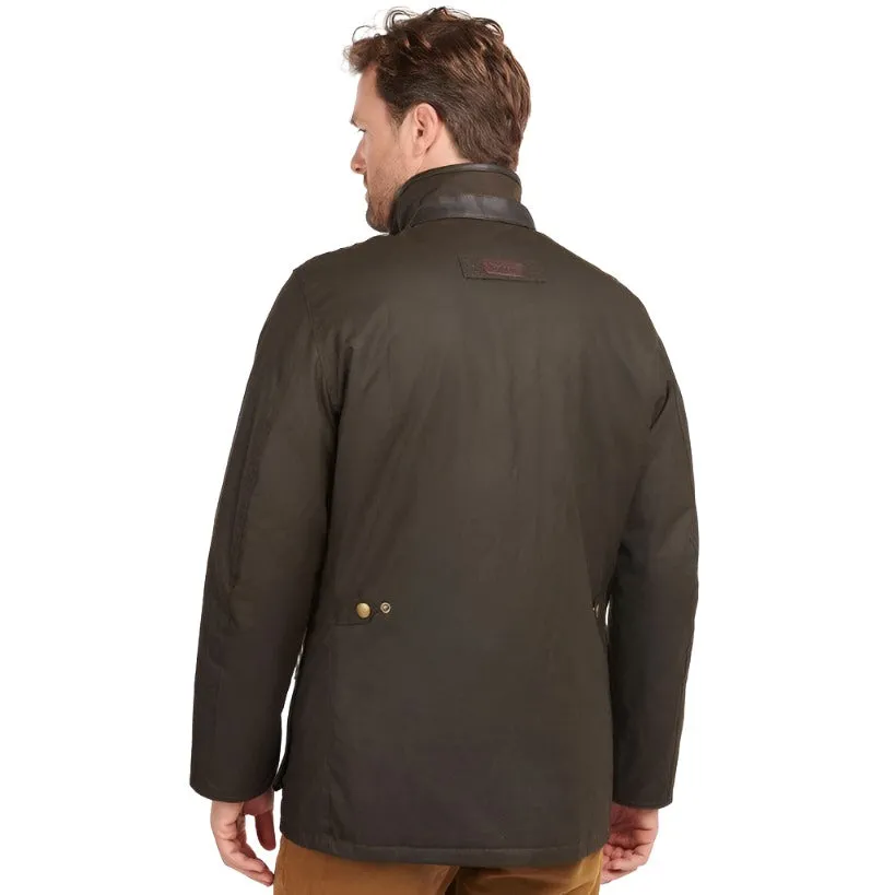 Barbour Mens Hereford Wax Jacket Rustic