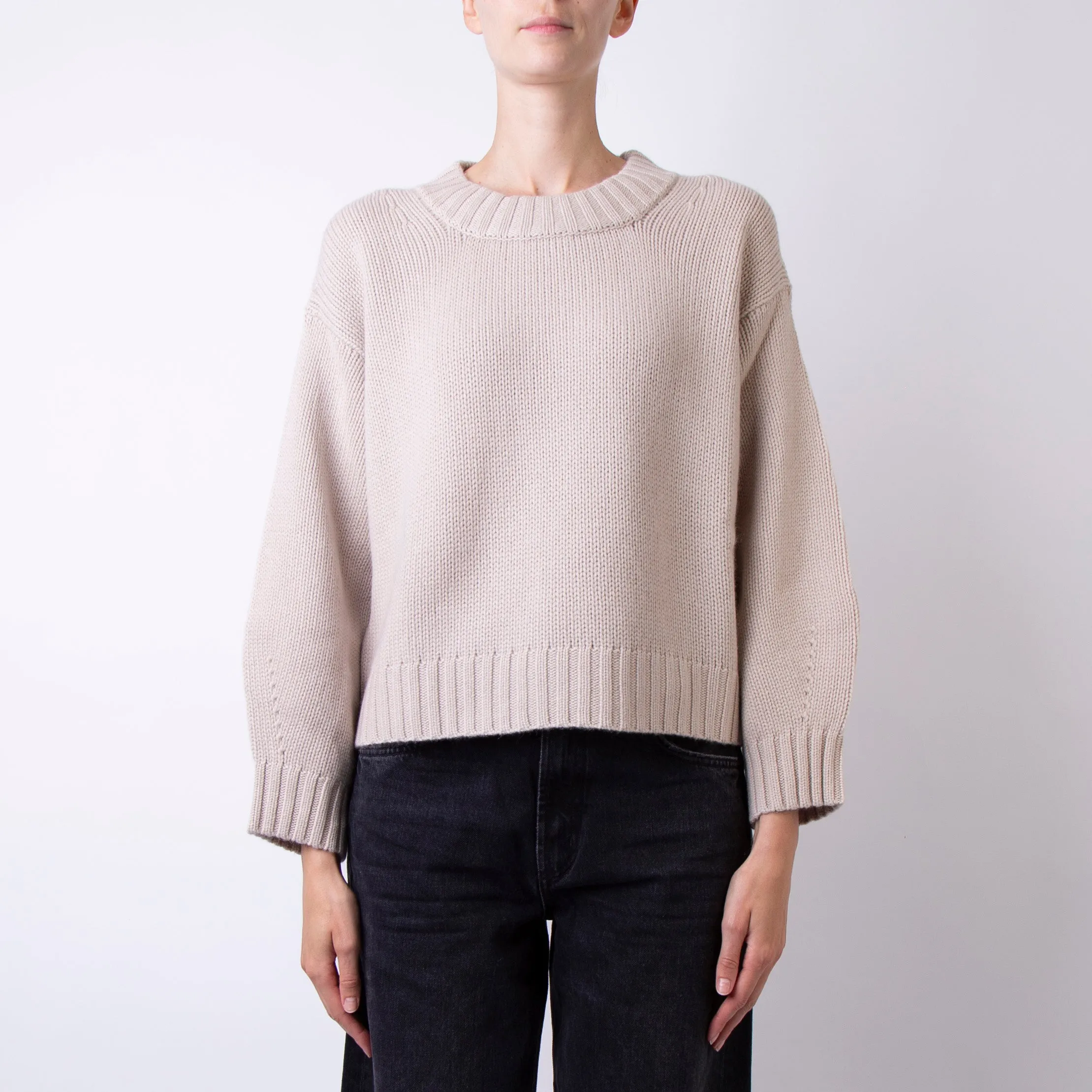 BE YOU SWEATER CD1177F4 310 BEIGE