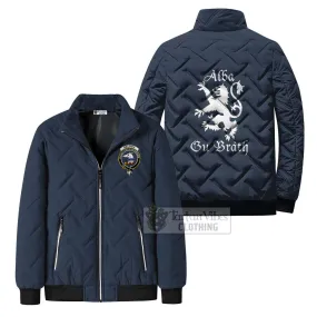 Belshes (Belsches) Family Crest Padded Cotton Jacket Lion Rampant Alba Gu Brath Style