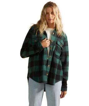 Billabong Forge Fleece L/S Shirt-Evergreen