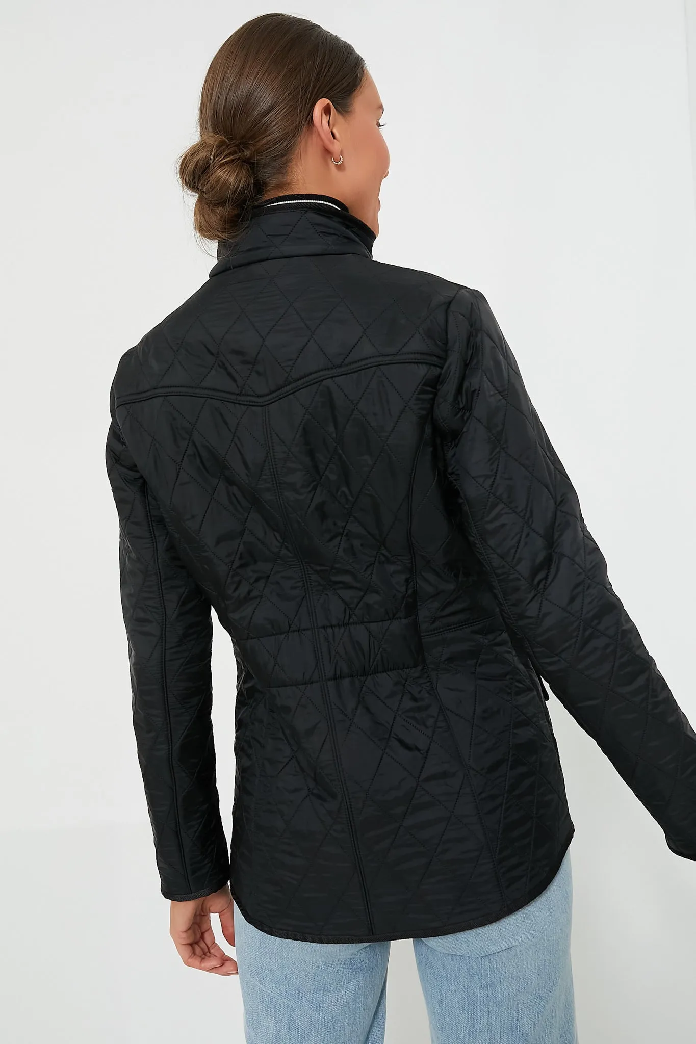 Black Cavalry Polarquilt Jacket