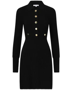 Black Lauper Sweater Dress