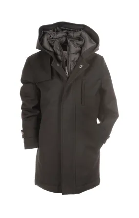 Black New Gotham Coat