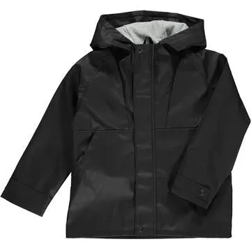 Black Splash Raincoat