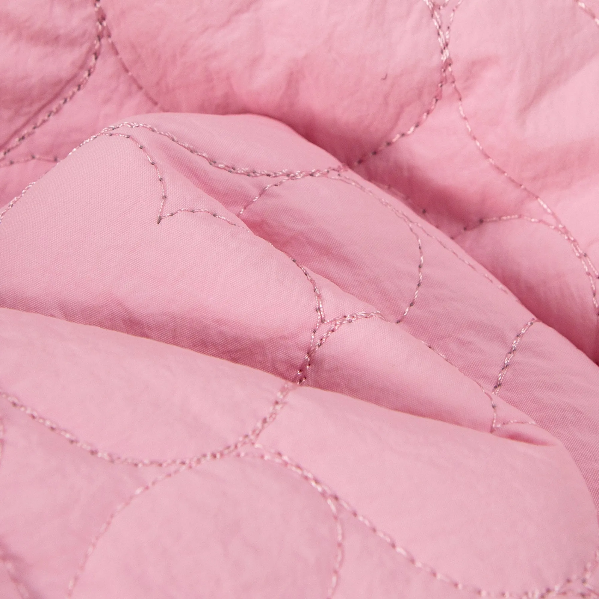 Blazing Cherry Heart Quilted Jacket