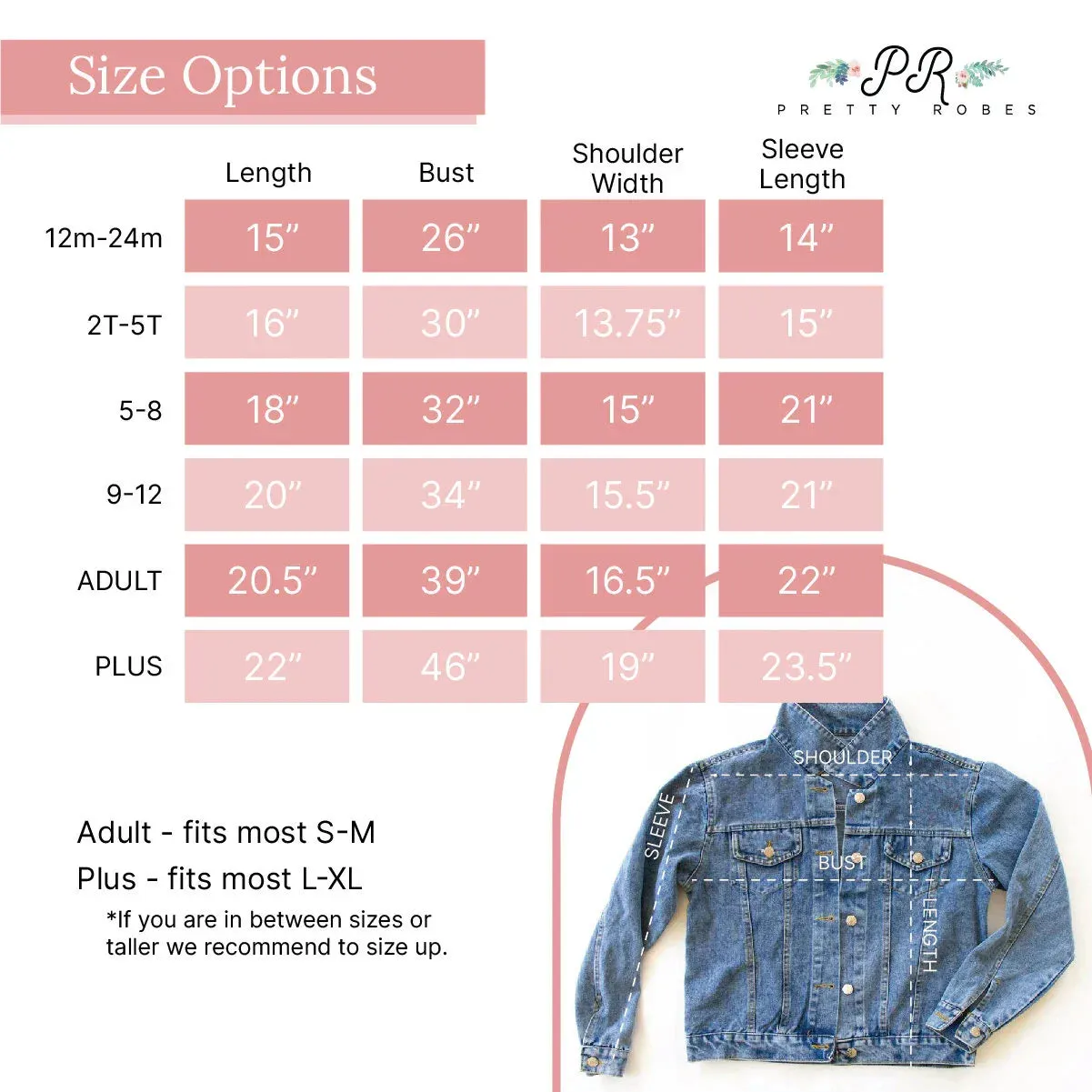 (Blue Denim) Personalized Denim Jacket for Brides