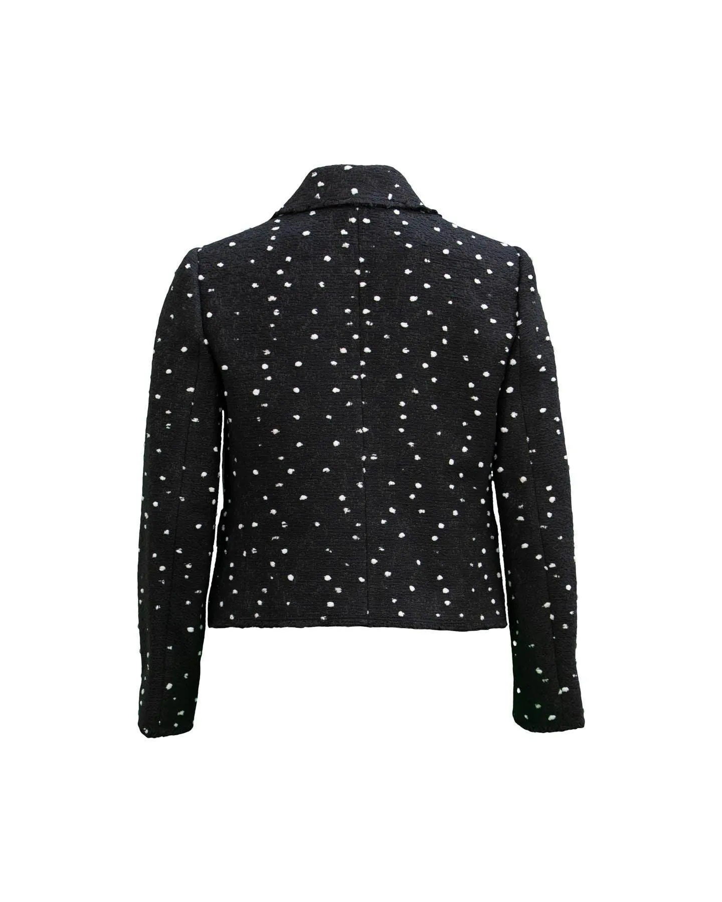 Boucle Dot Tweed Blazer