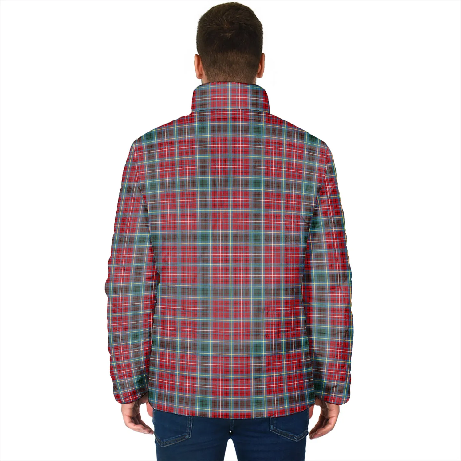 British Columbia Province Canada Tartan Padded Jacket