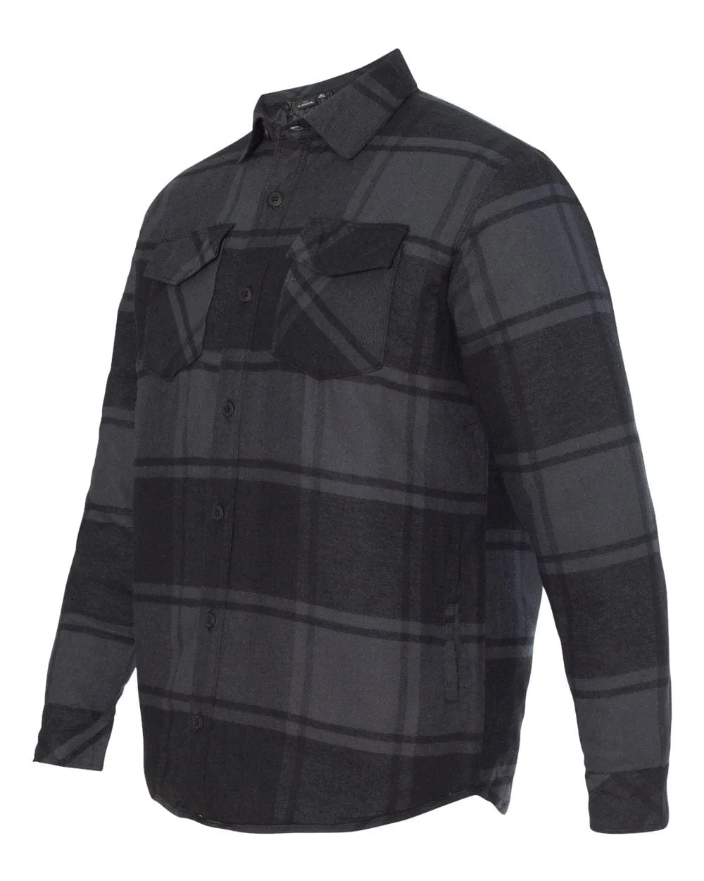 Burnside - Men's Quilted Flannel Jacket