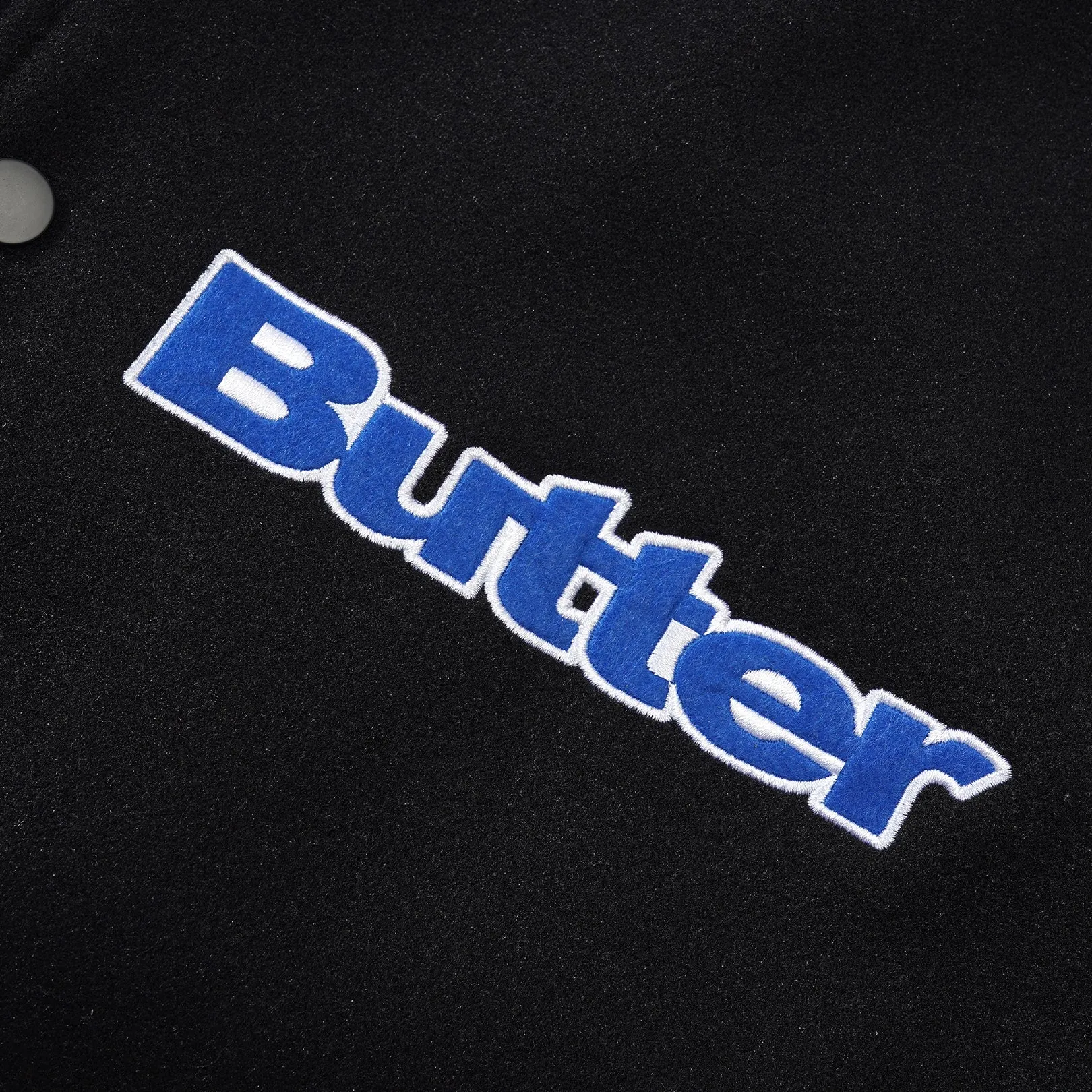 Butter Goods / Blue Note Varsity Jacket Navy / Cream