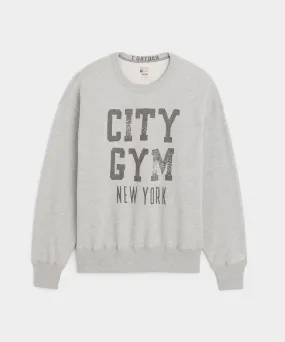 Champion City Gym Sweatshirt in Grey Mix