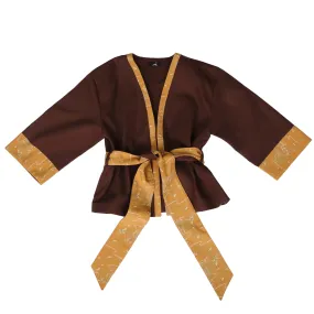 Chocolate Brown-Kimono Jacket(Brown)