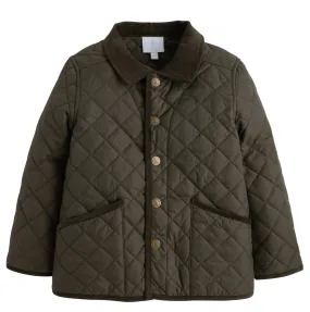 Classic Quilted Jacket Olive-F5BT20OLC05 : 4t