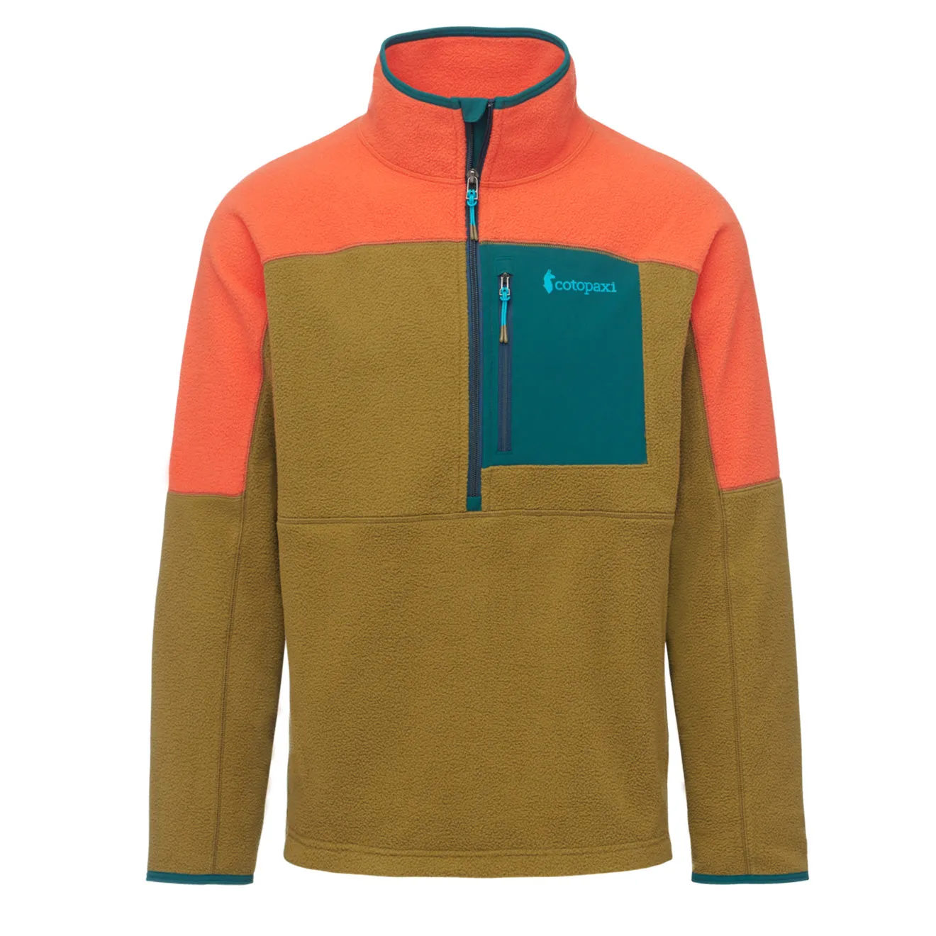 Cotopaxi Abrazo Half Zip Fleece Jacket Canyon / Oak