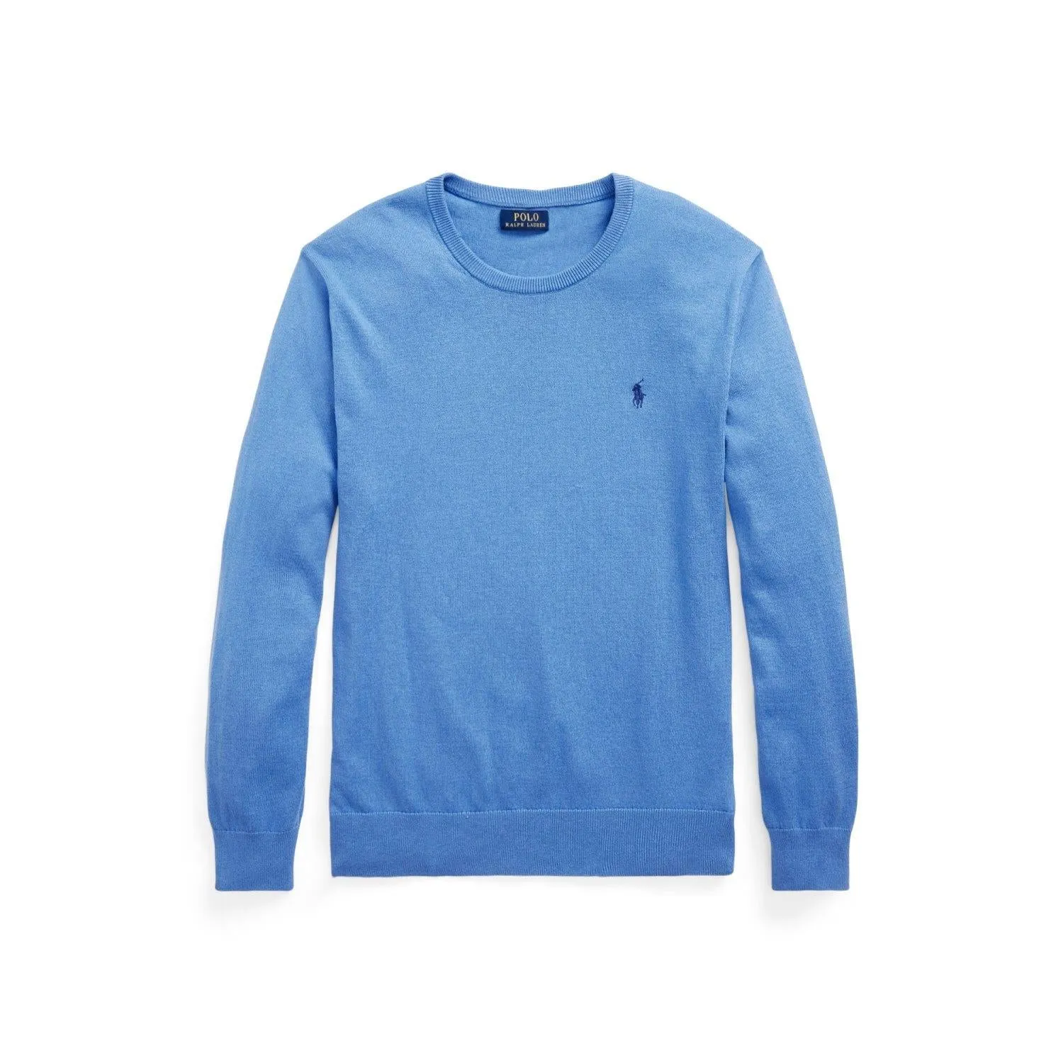 Cotton-Cashmere Crewneck Sweater