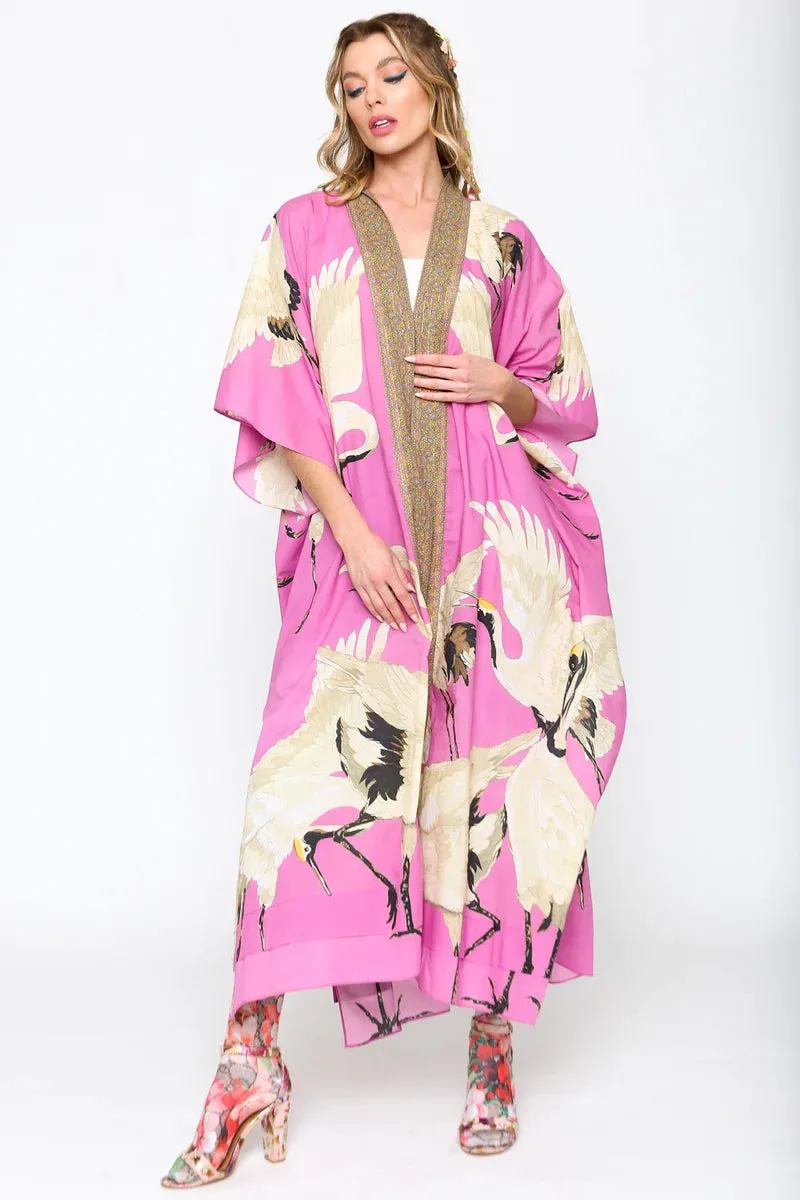 Cranes of Heaven Kimono