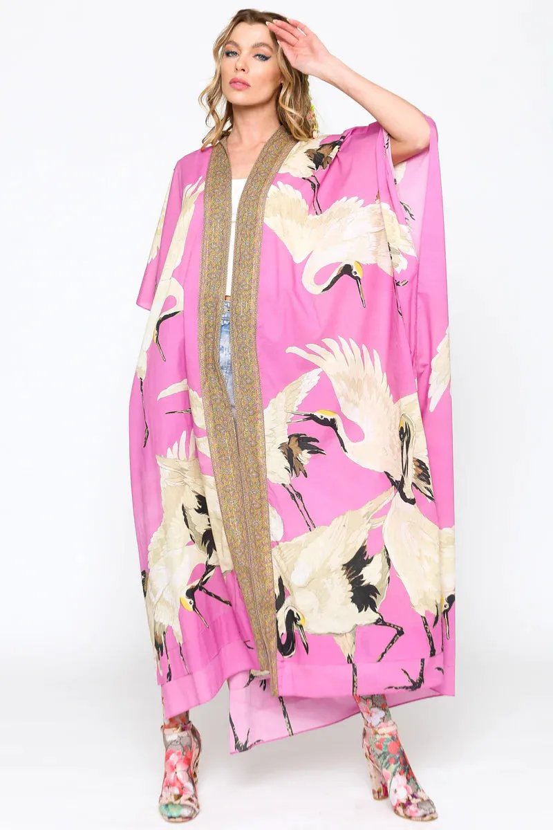 Cranes of Heaven Kimono