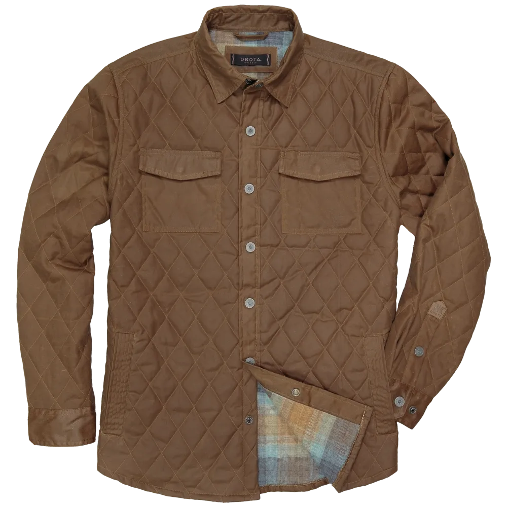 'Dakota Grizzly' Men's Drager Shirt Jacket - Sequoia