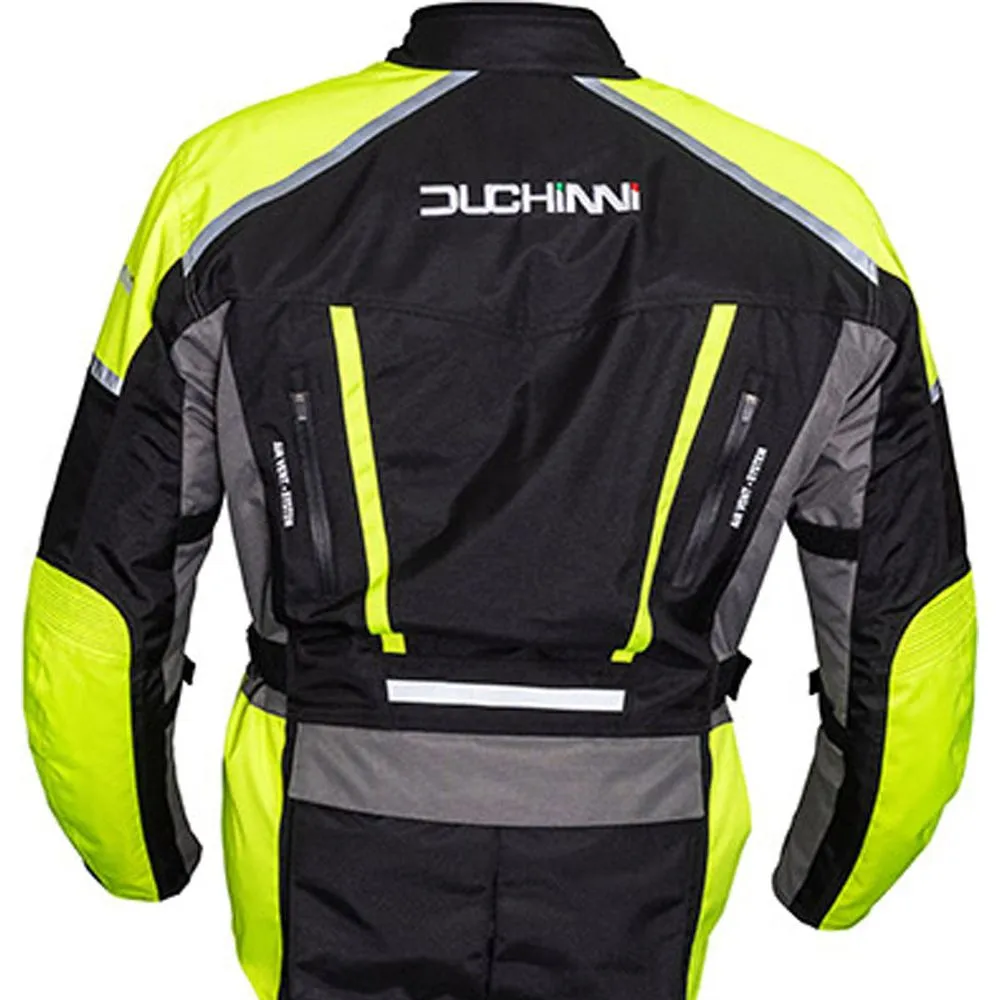 Duchinni Hurricane 2.0 Textile Jacket Black / Neon