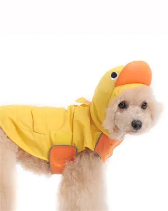 Duck Raincoat in Yellow