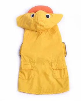 Duck Raincoat in Yellow