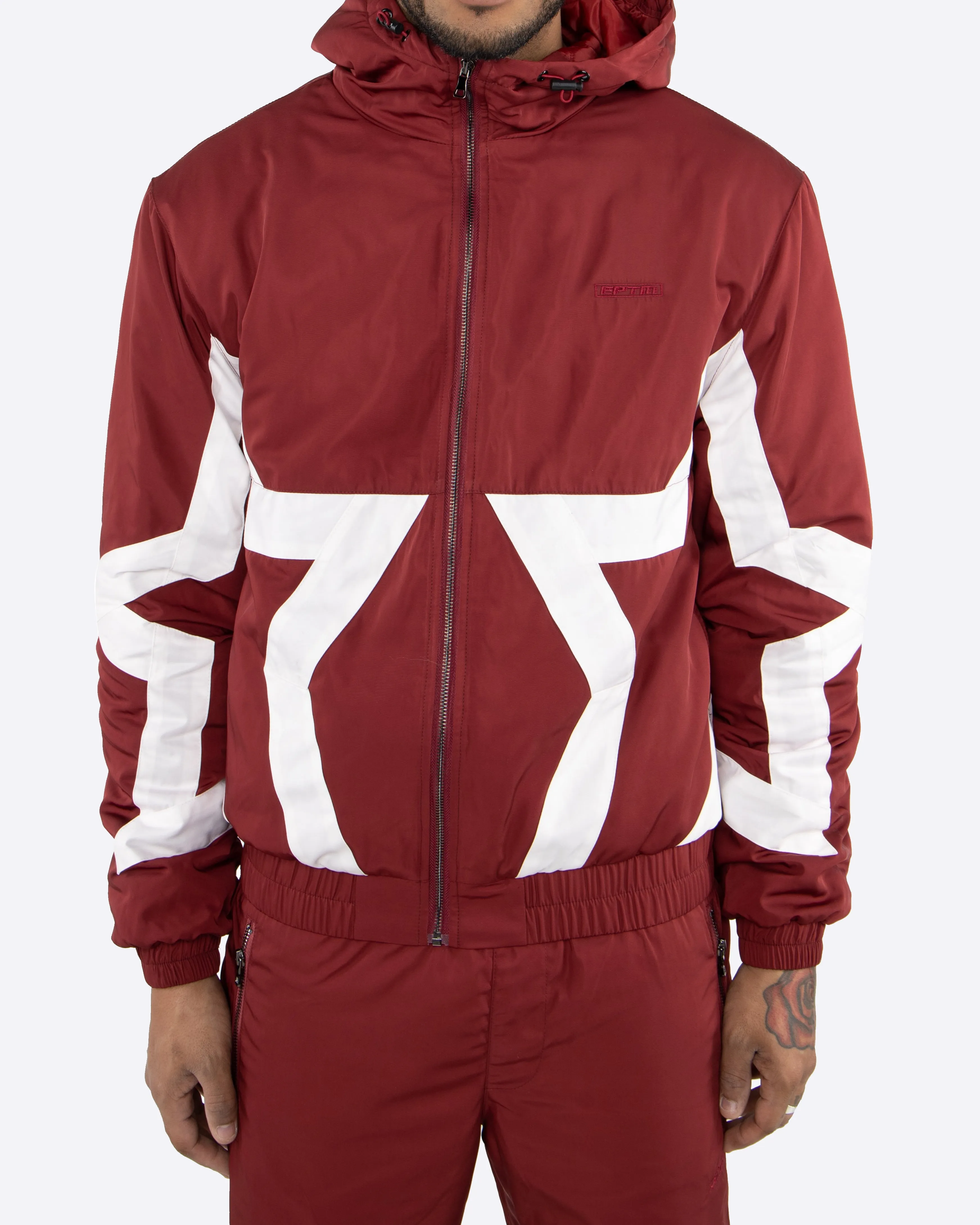 EPTM STAR JACKET-BURGUNDY