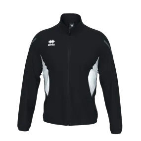 ERREA CHRISTOPHER FULL ZIP TRACK JACKET BLACK WHITE ANTHRACITE