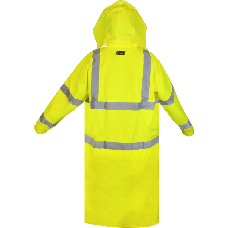 Flame Retardant Class 3 Polyester Jacket with Hood