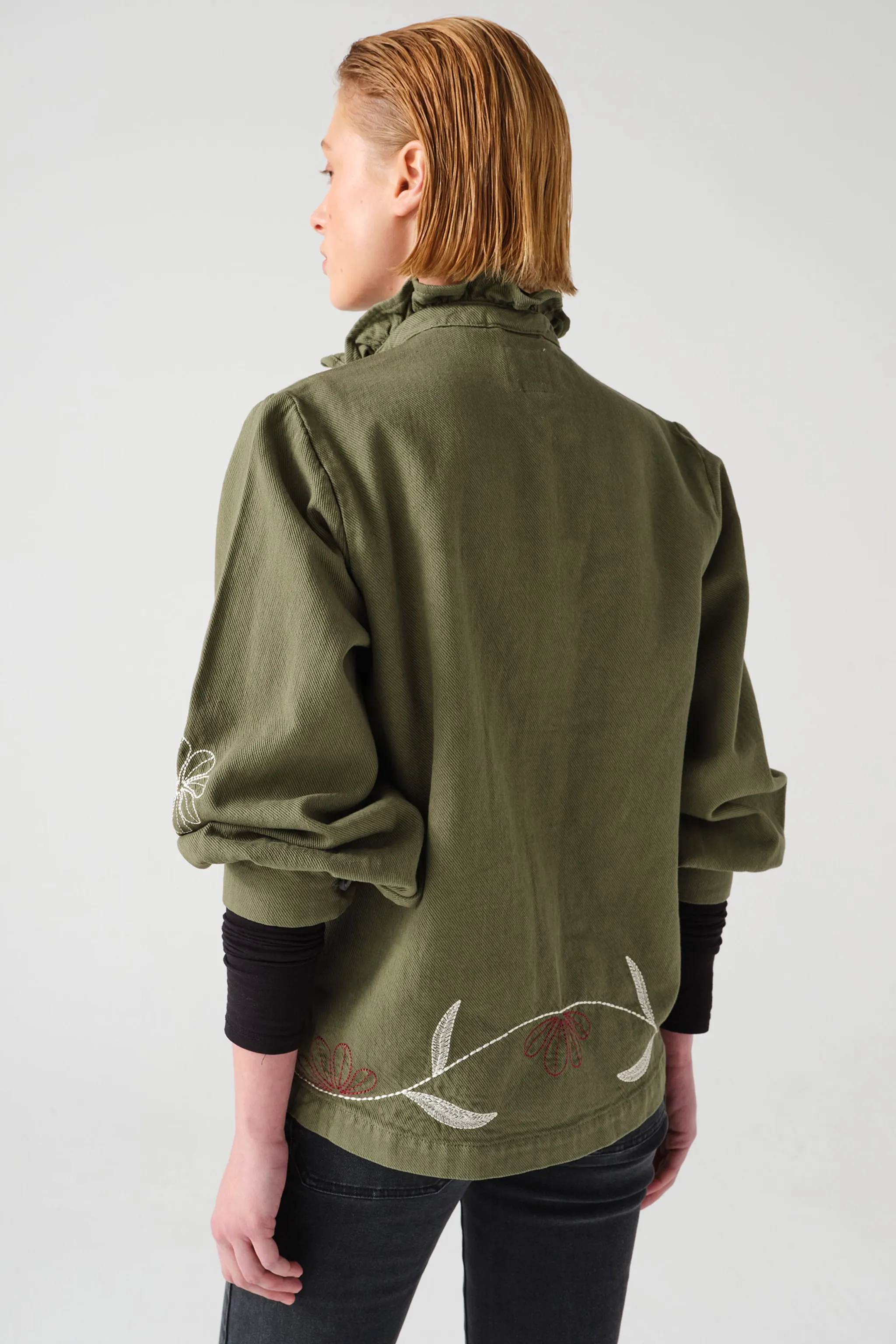 Flor Pablo Jacket in Khaki