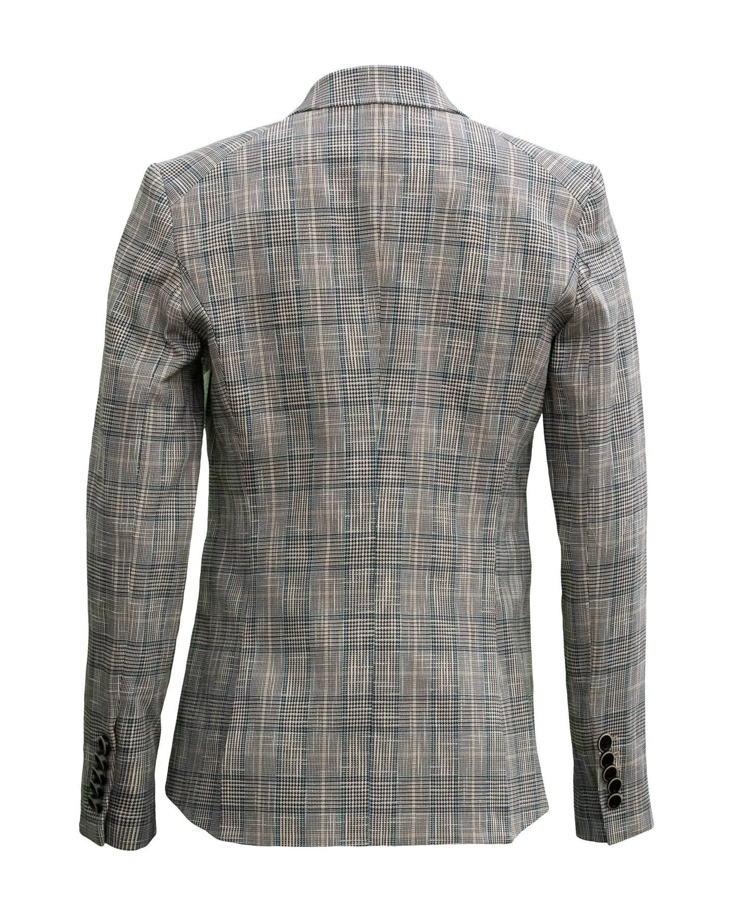 Gia Dickey Jacket in Blue Check