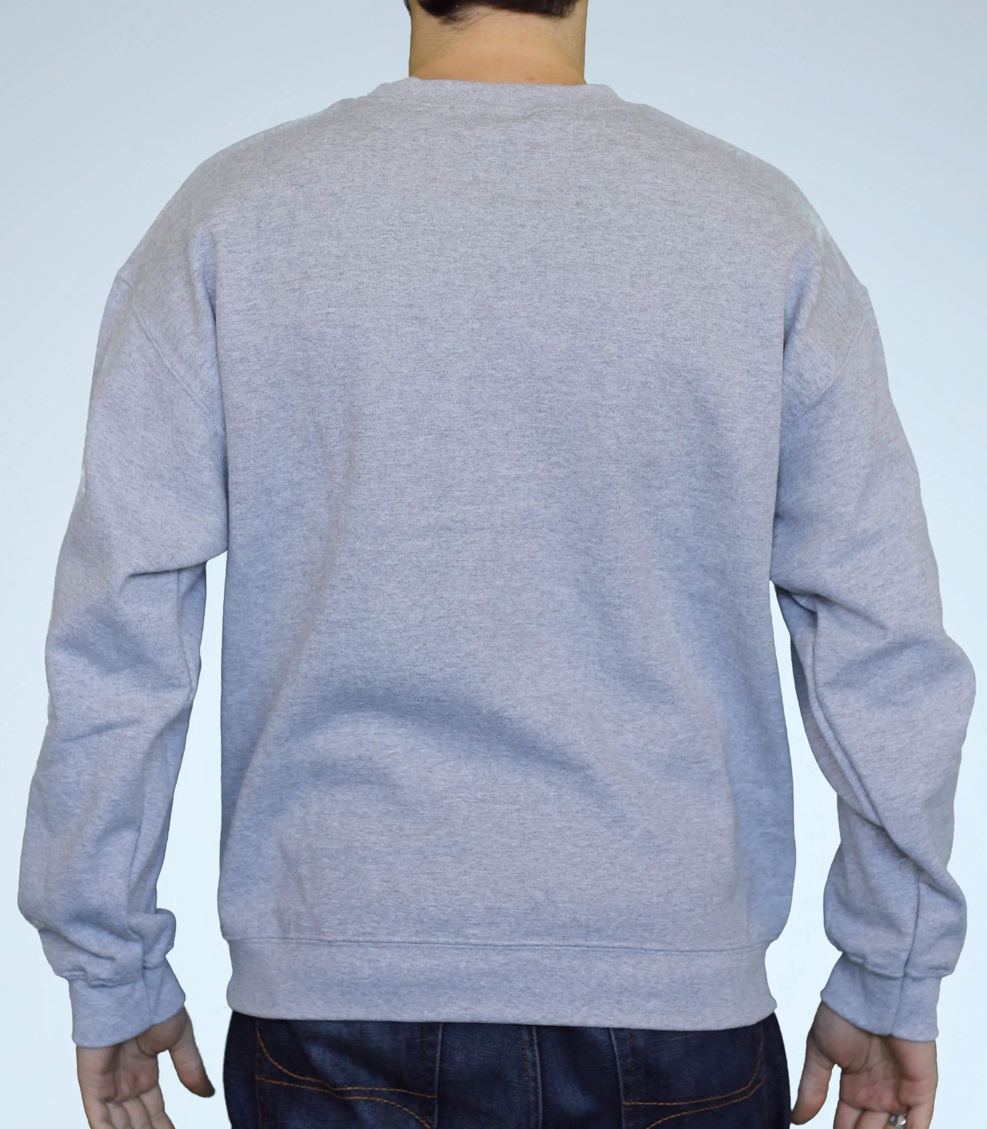 Grey Crew Neck Sweater