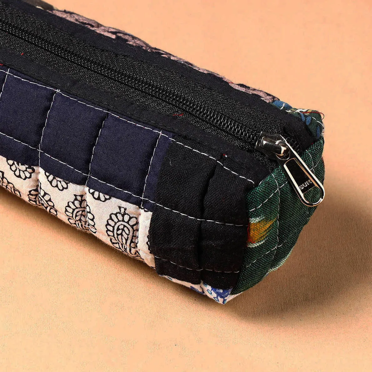 Handcrafted Quilted Patchwork Multipurpose Pencil Pouch 106