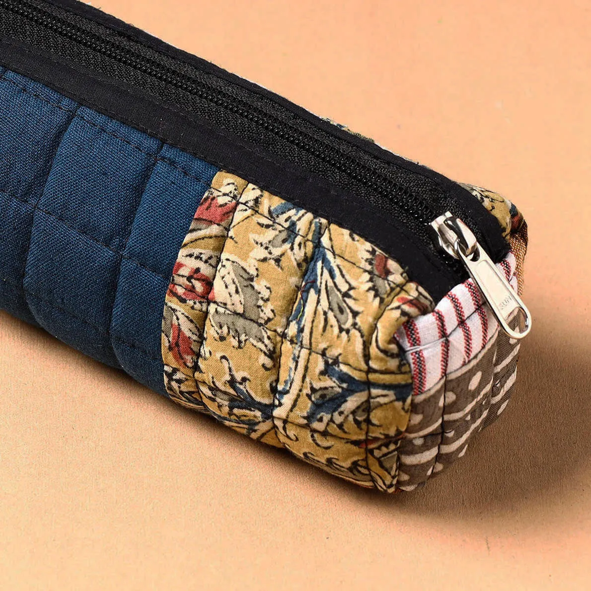 Handcrafted Quilted Patchwork Multipurpose Pencil Pouch 23