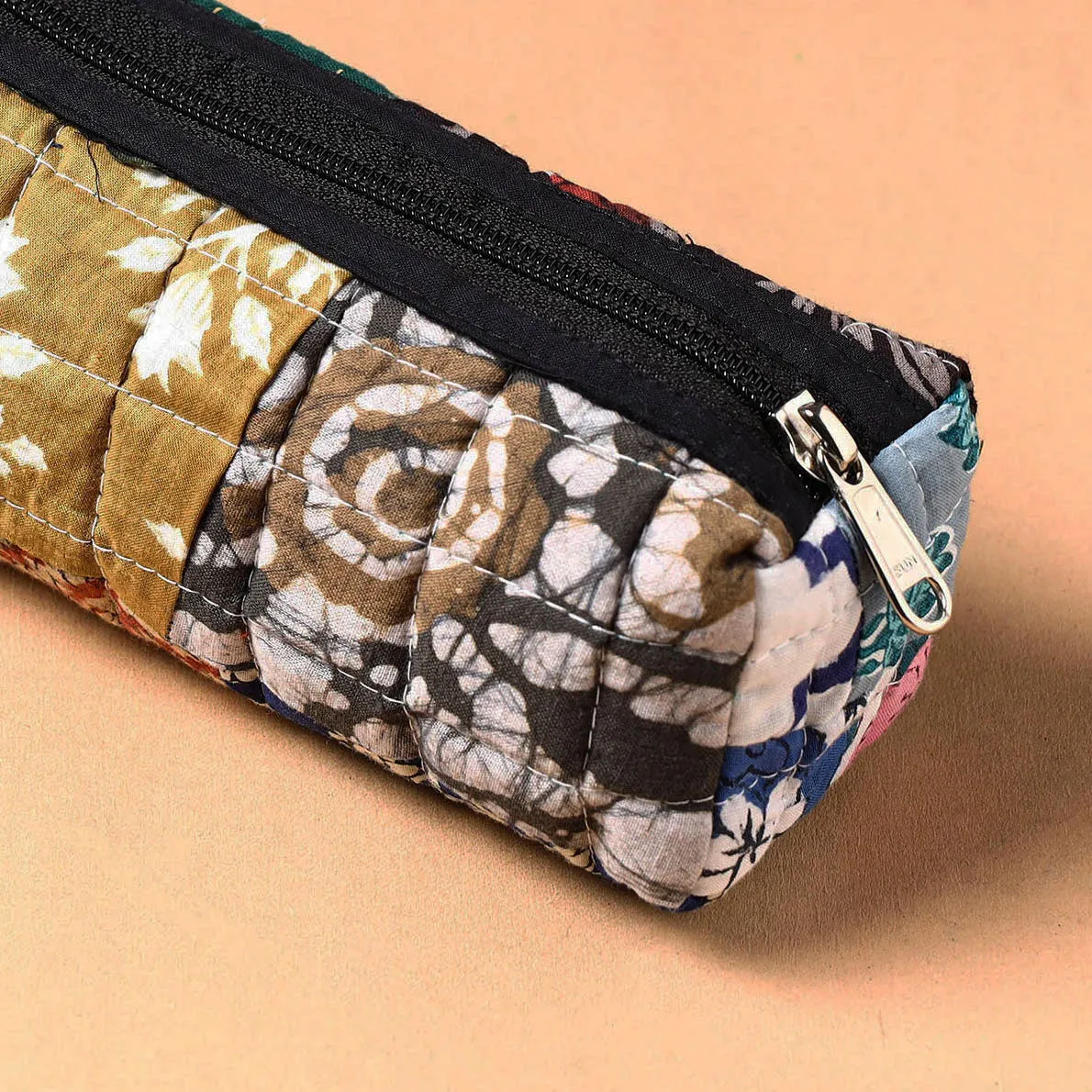 Handcrafted Quilted Patchwork Multipurpose Pencil Pouch 49