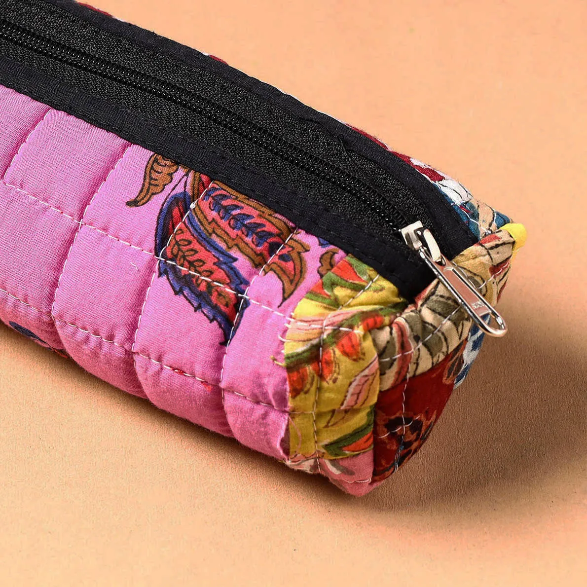 Handcrafted Quilted Patchwork Multipurpose Pencil Pouch 95