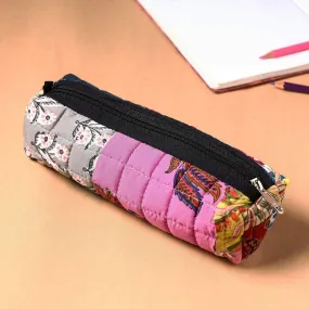 Handcrafted Quilted Patchwork Multipurpose Pencil Pouch 95