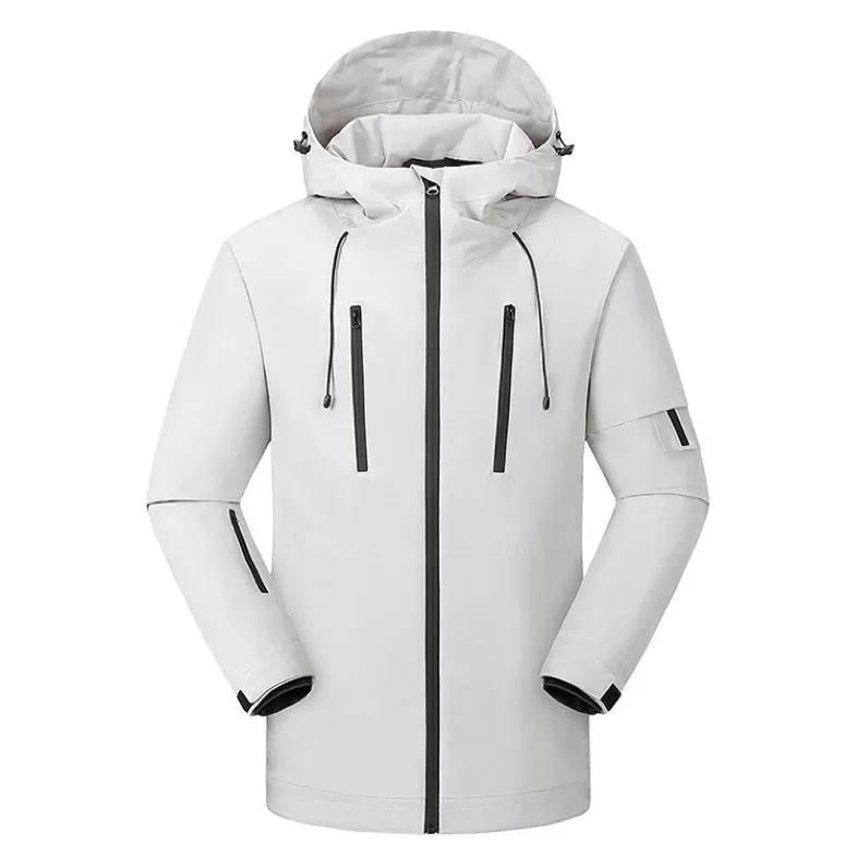 Heated Jacket Outdoor Hiking Cycling Apparel 5 Heat Zones Heated Coat With Portable Charger