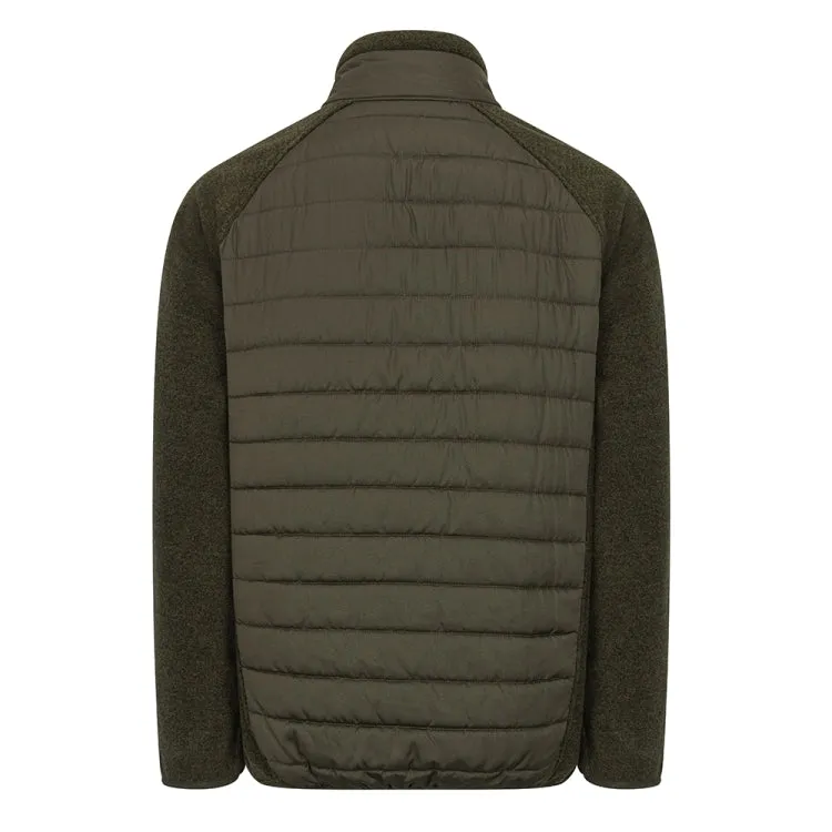 Hoggs of Fife Melville Hybrid Jacket - Dark Forest Marl