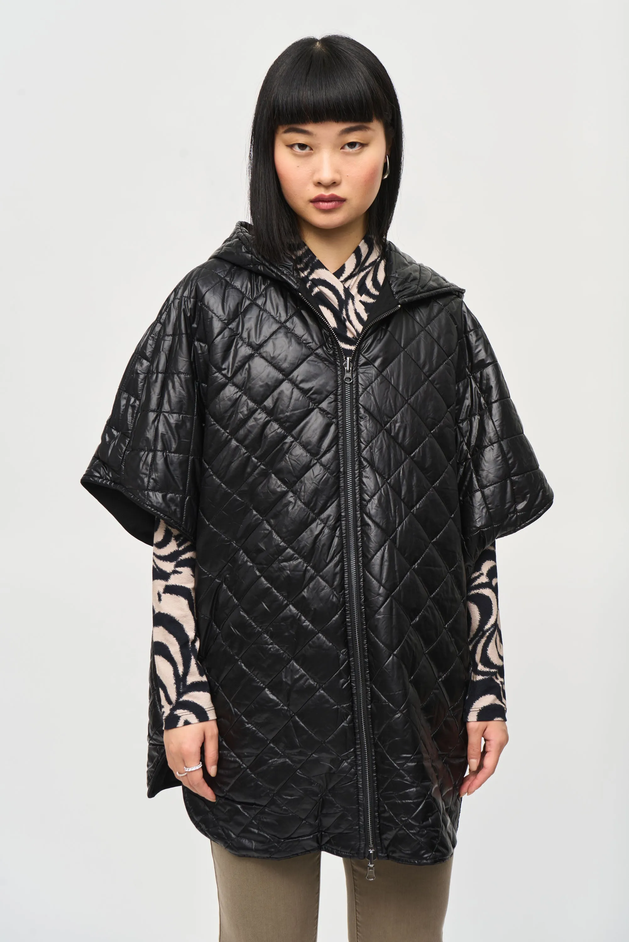 Hooded Quilted Puffer Jacket